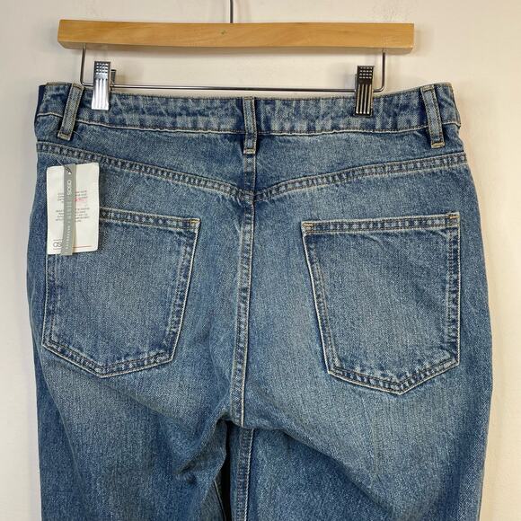 Asos Design Egerton Rigid Cropped Flare Under Belly Maternity Jeans womens 10 - Picture 9 of 16